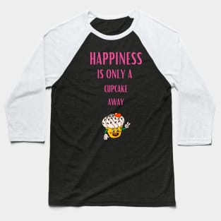 Cupcake Baseball T-Shirt